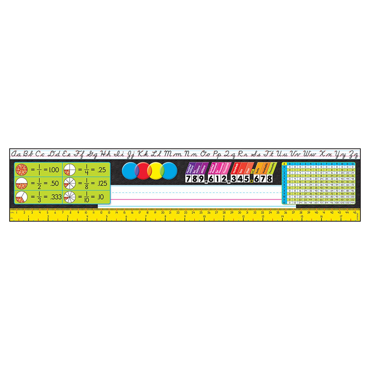 Desk Name Plate - Grades 3-5 Desk Name Plates with