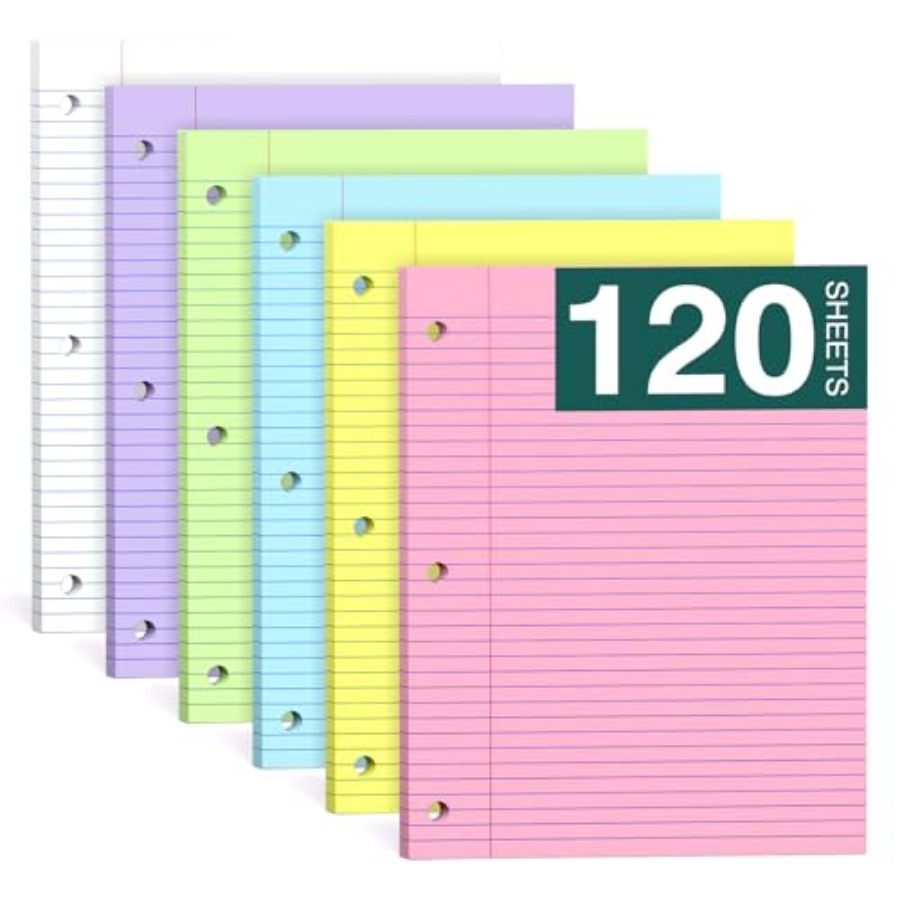 Paper Punch 3 Hole - Note Pads 8 X 10.5 Loose