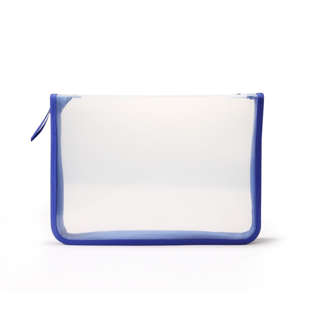 Portfolio Folder Zip - Waterproof Document Bag Storage Bags Homework