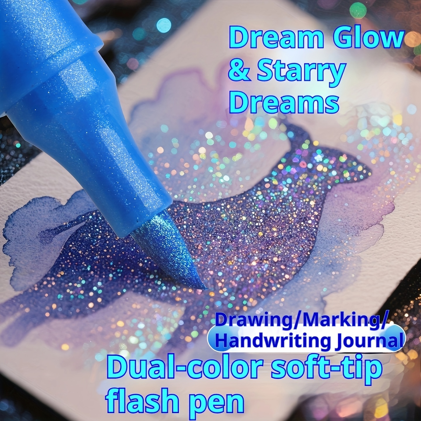 24/48 Color Double-Ended Glitt - огляд і ціна Gel Ink Pen Set