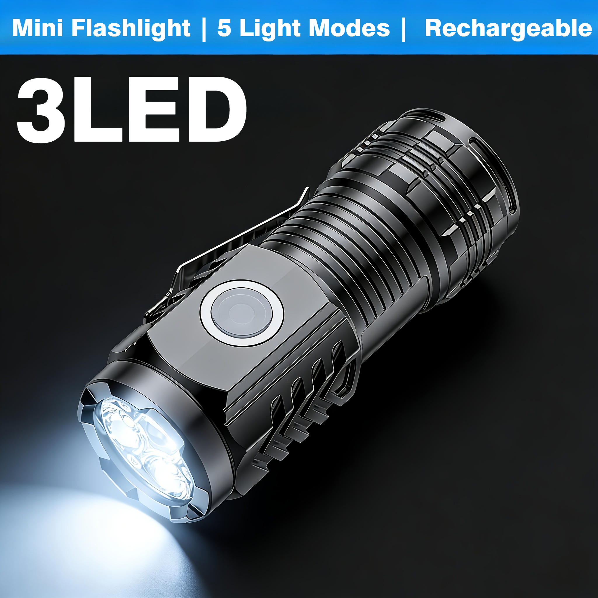 Portable Mini 3 LED Handheld F - огляд і ціна Stationery Supply