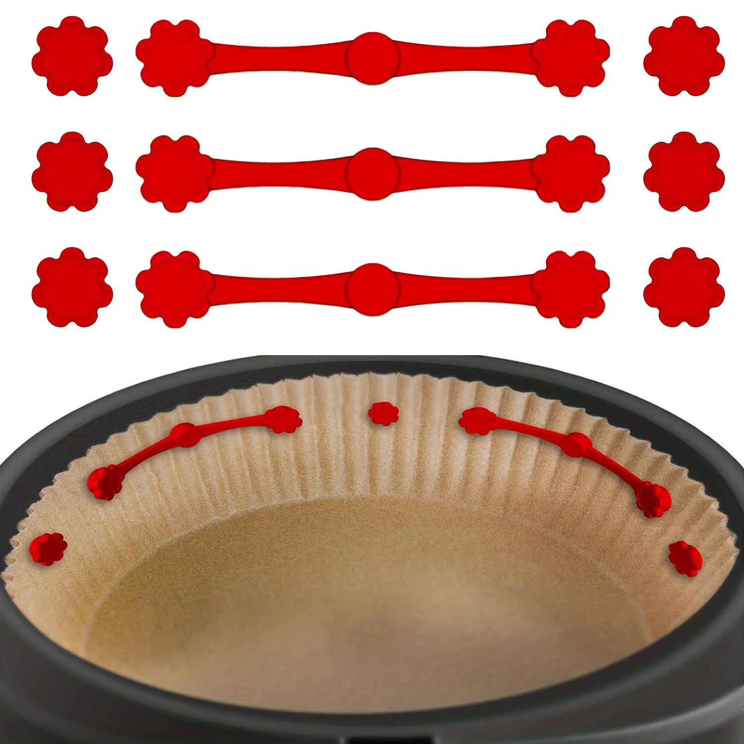 Air Fryer Magnet Silicone Buck - огляд і ціна Paperclip Magnetic Set
