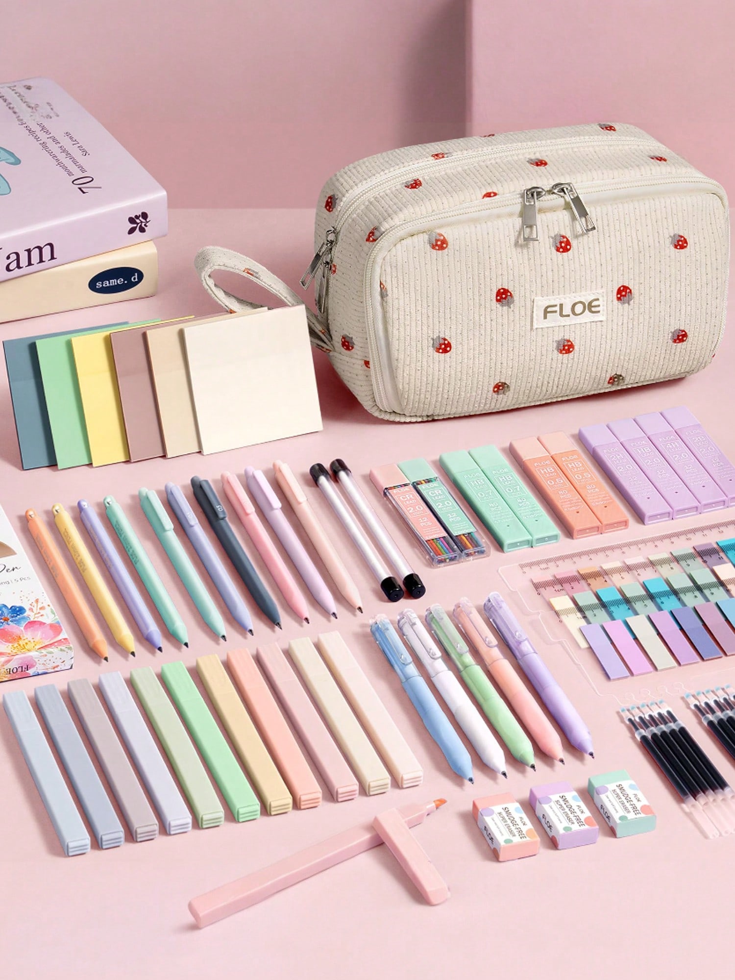 62PCS Large Capacity Pencil Po - огляд і ціна Gel Ink Pen Set