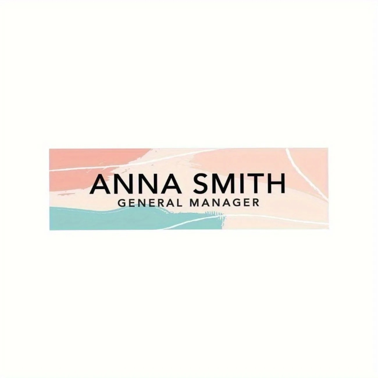 2D Custom Acrylic Desk Name Pl - огляд і ціна Desk Name Plate