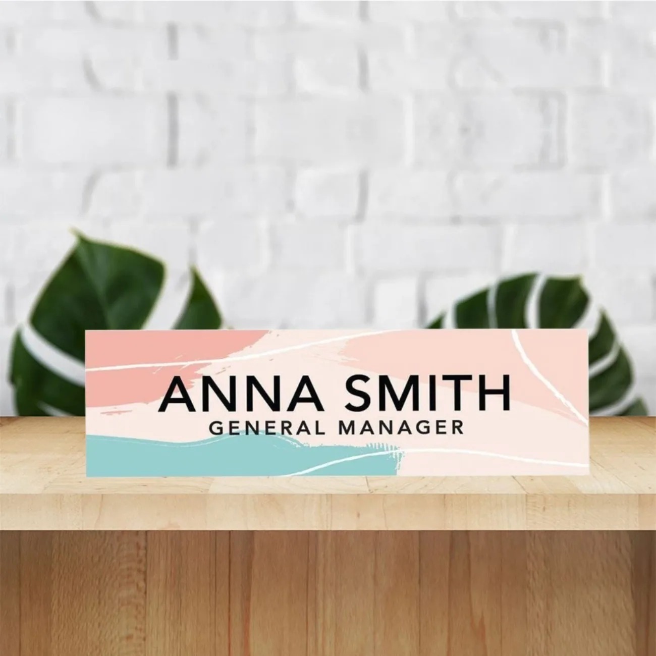 2D Custom Acrylic Desk Name Pl - огляд і ціна Desk Name Plate