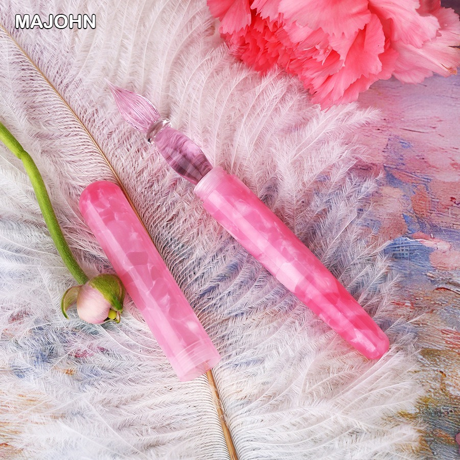 MAJOHN N10 Resin Handmade Glas - огляд і ціна Stationery Supplies Business
