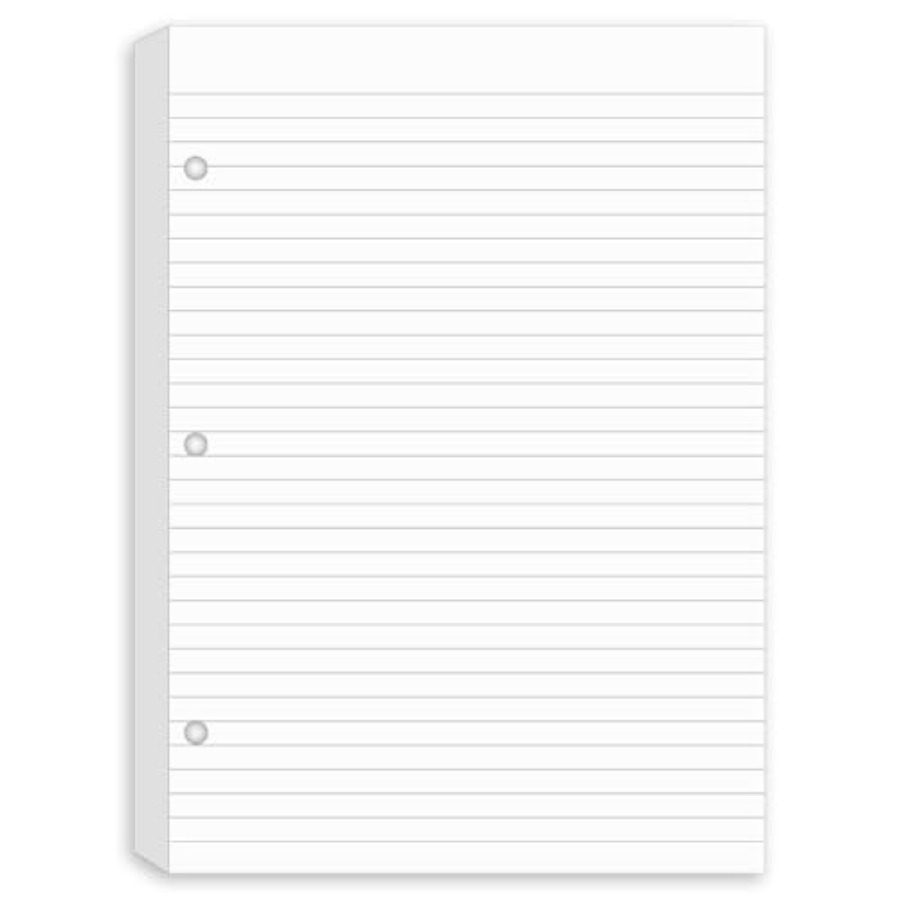 3 Pack Half Letter Lined Paper - огляд і ціна Paper Punch 3 Hole