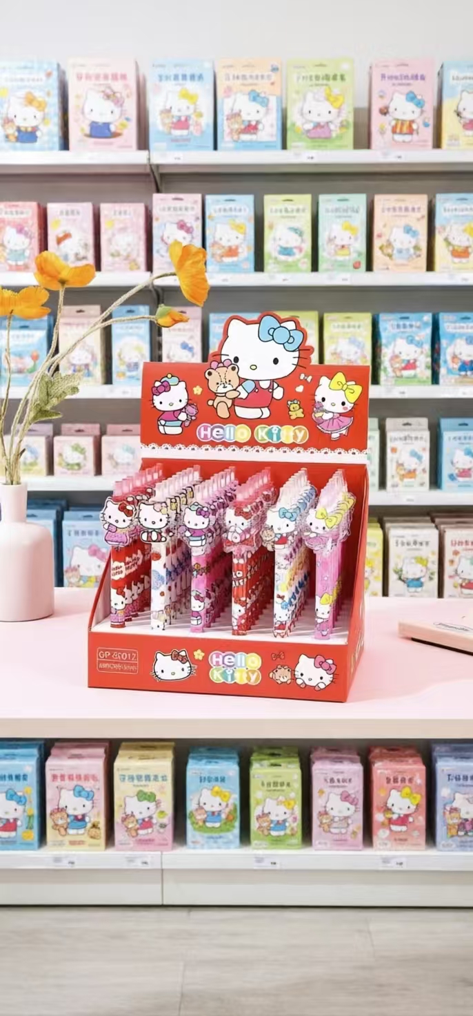 Cute Hello Kitty Gel Pen 0.5mm - огляд і ціна Office Supply Office Stationery Items