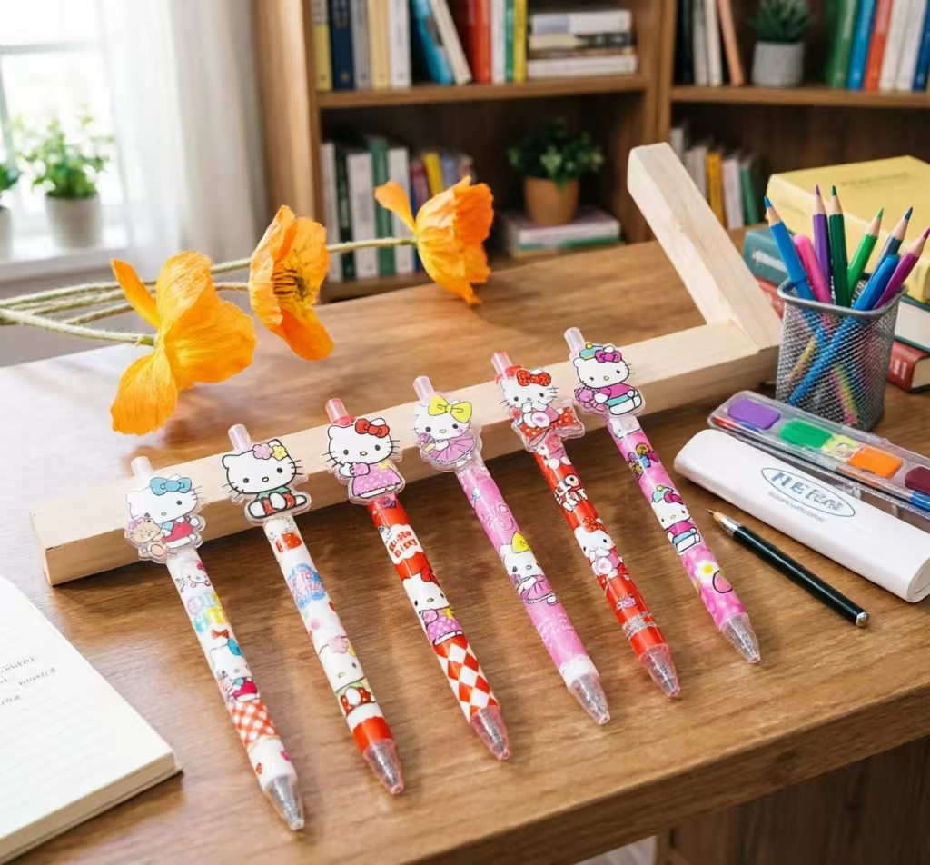 Cute Hello Kitty Gel Pen 0.5mm - огляд і ціна Office Supply Office Stationery Items