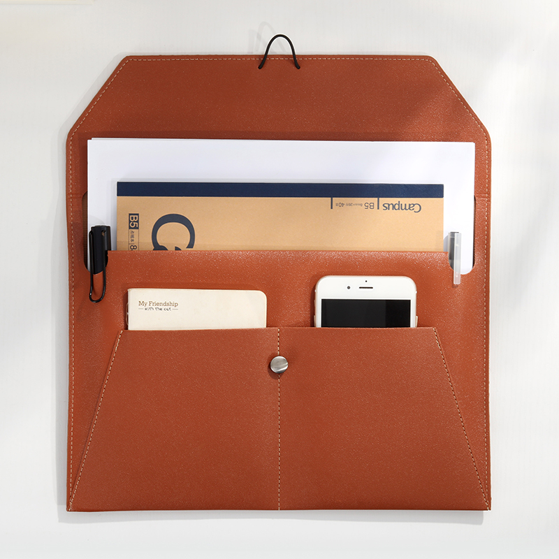 A4 Business Leather File Bag M - огляд і ціна Portfolio Folder Zip