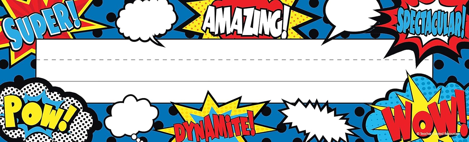Superhero Flat Name Plates for - огляд і ціна Desk Name Plate