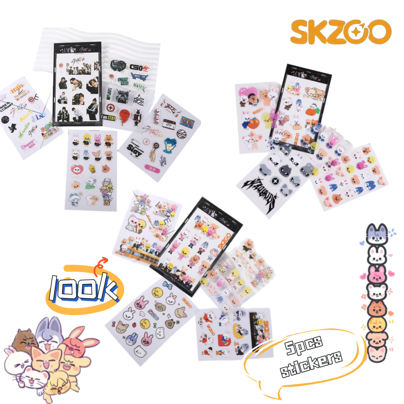 Skzoo Stray Kids Anime Cartoon - огляд і ціна Memo Pad Sticky