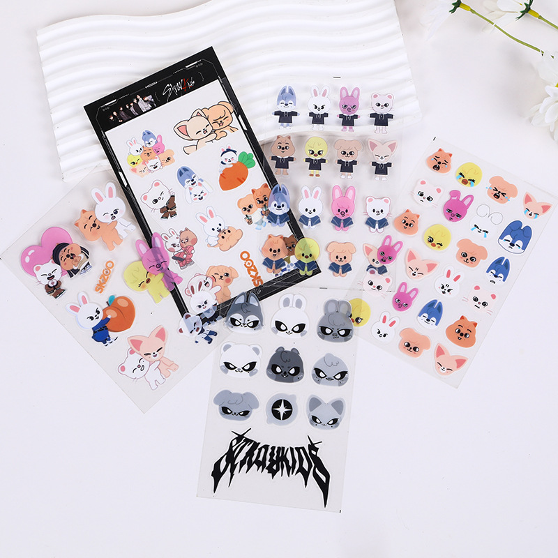Skzoo Stray Kids Anime Cartoon - огляд і ціна Memo Pad Sticky