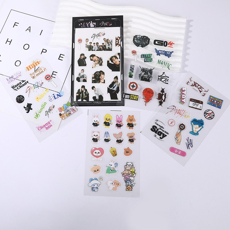 Skzoo Stray Kids Anime Cartoon - огляд і ціна Memo Pad Sticky