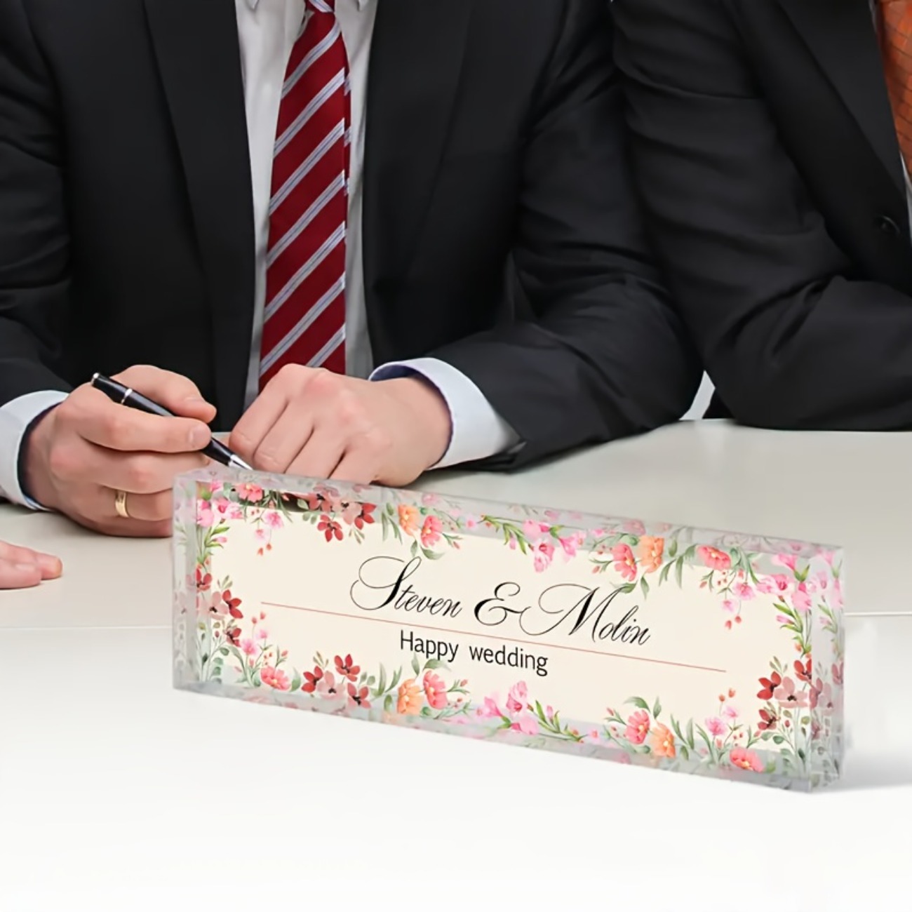 Personalized Acrylic Desk Name - огляд і ціна Desk Name Plate
