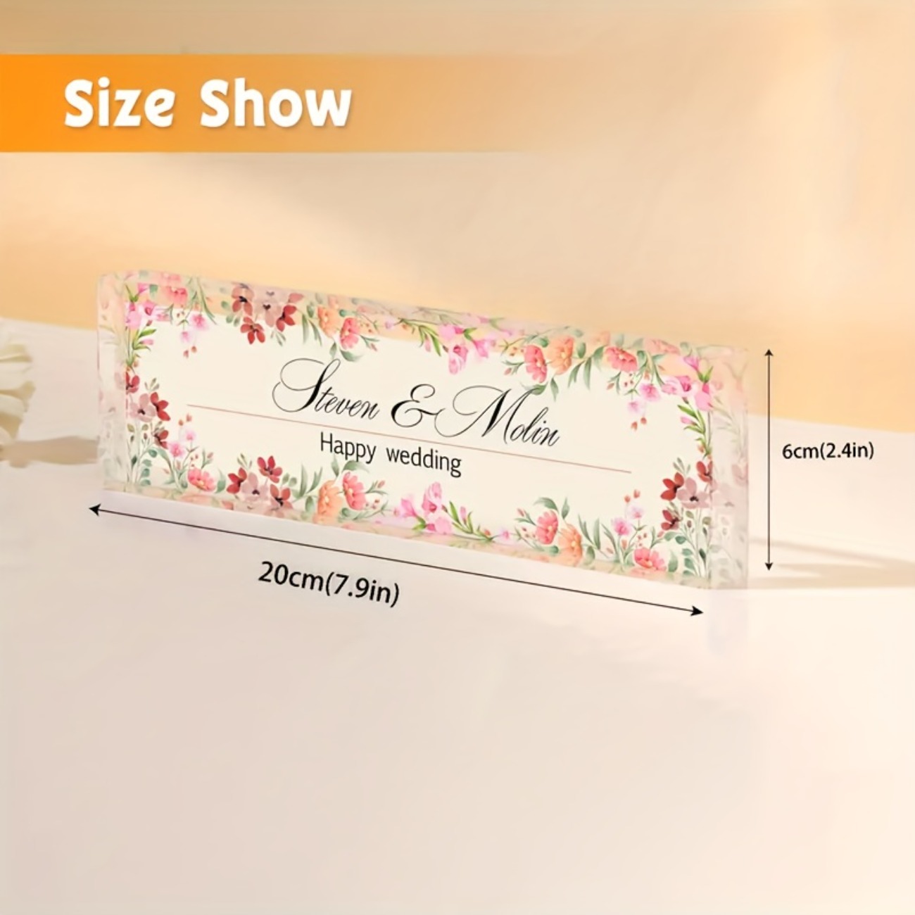 Personalized Acrylic Desk Name - огляд і ціна Desk Name Plate