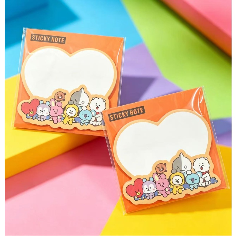 BT21 Creative Cute Sticky Note - огляд і ціна Memo Pad Sticky
