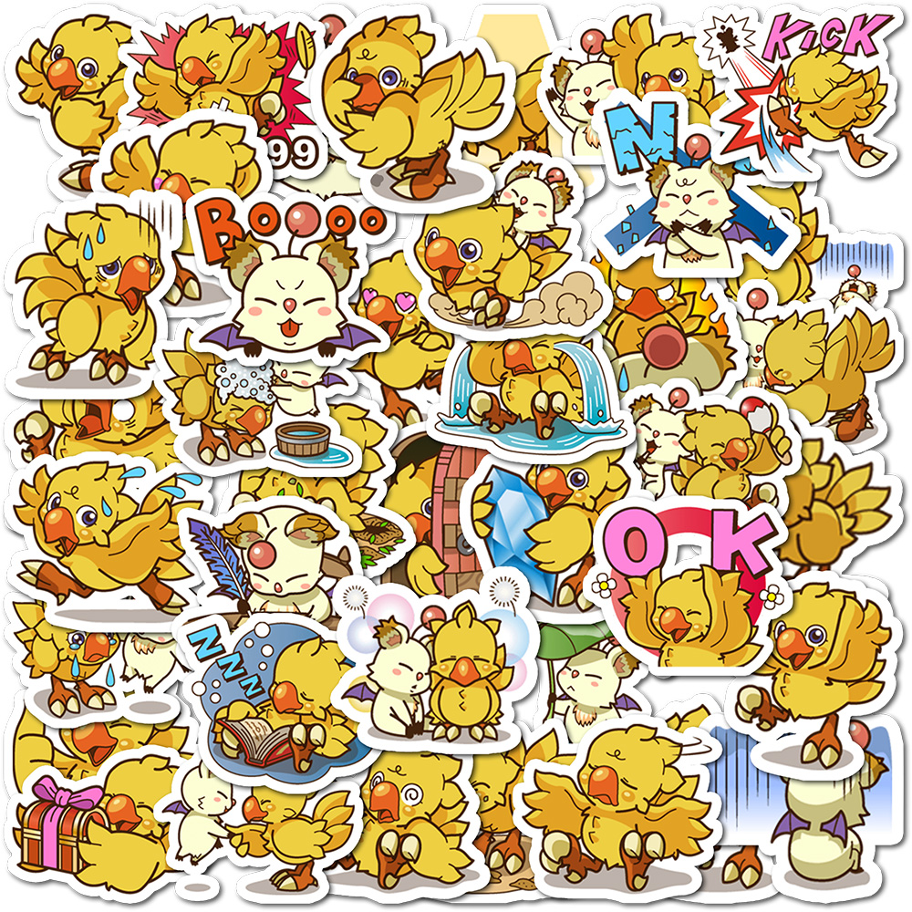 40 Pieces of Chocobo Cartoon M - огляд і ціна Memo Pad Sticky