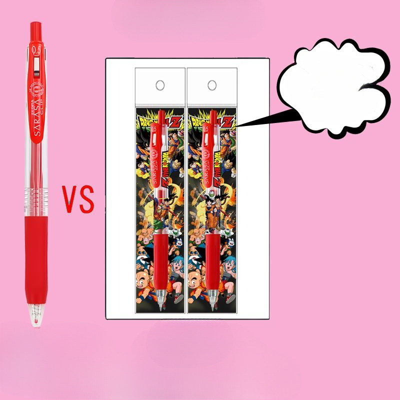Dragon Ball Red Gel Pen Creati - огляд і ціна Office Supply Office Stationery Items