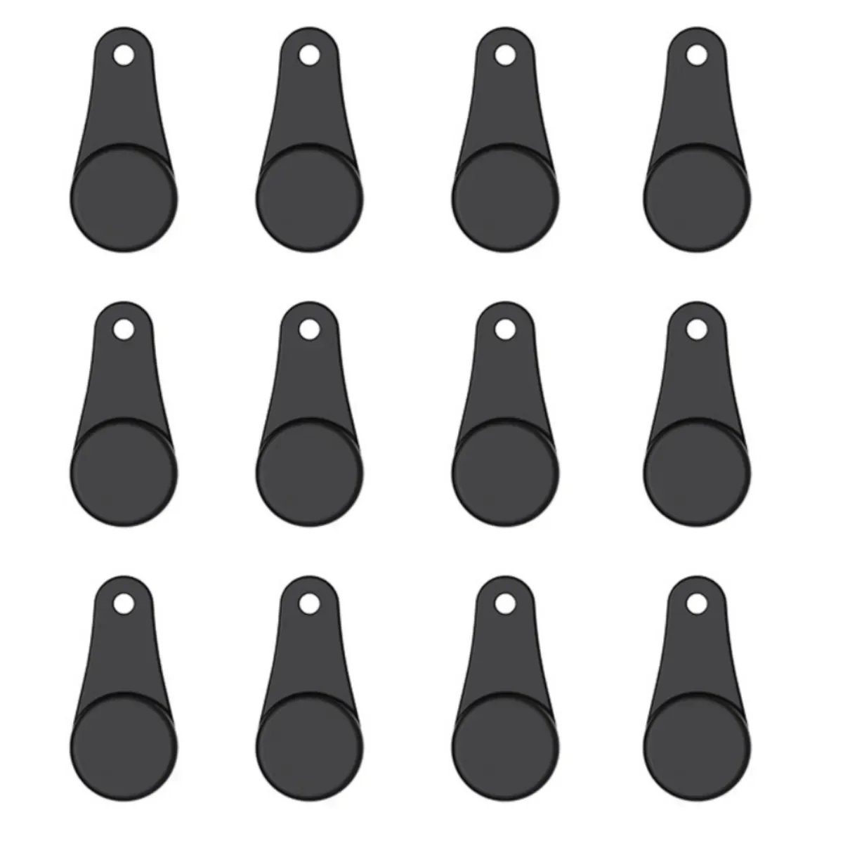 Set Of 12 Magnetic Silicone Bu - огляд і ціна Paperclip Magnetic Set
