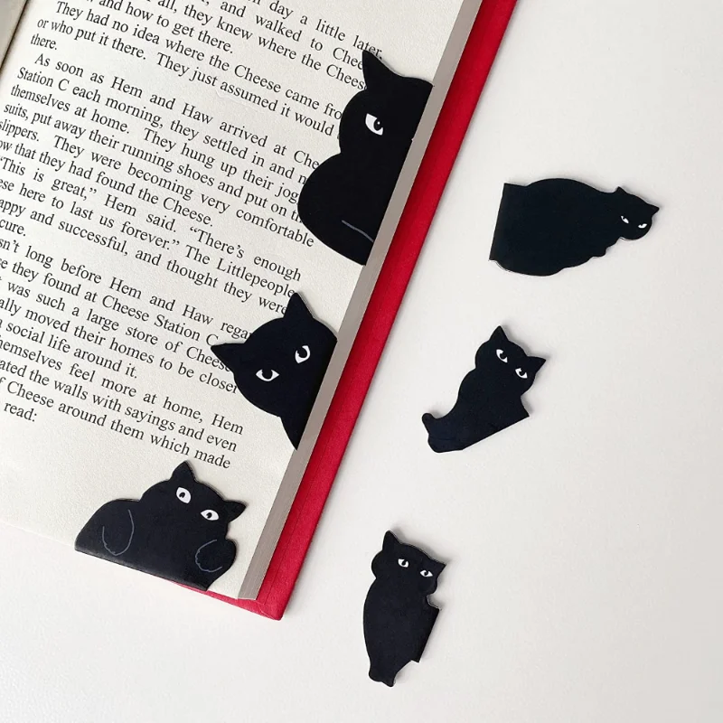 6 Pcs/set Cute Cat Magnet Book - огляд і ціна Paperclip Magnetic Set