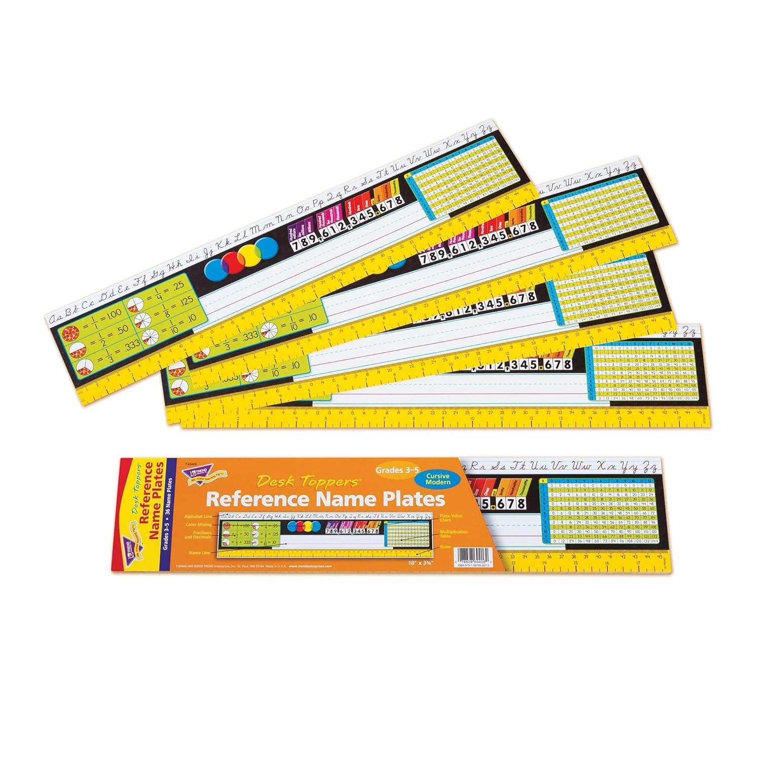 Grades 3-5 Desk Name Plates wi - огляд і ціна Desk Name Plate