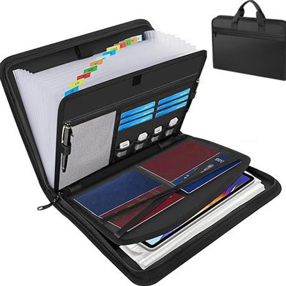 A4 Zipper File Bag Waterproof  - огляд і ціна Portfolio Folder Zip