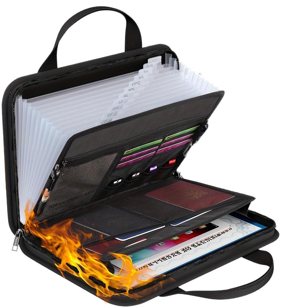 A4 Zipper File Bag Waterproof  - огляд і ціна Portfolio Folder Zip