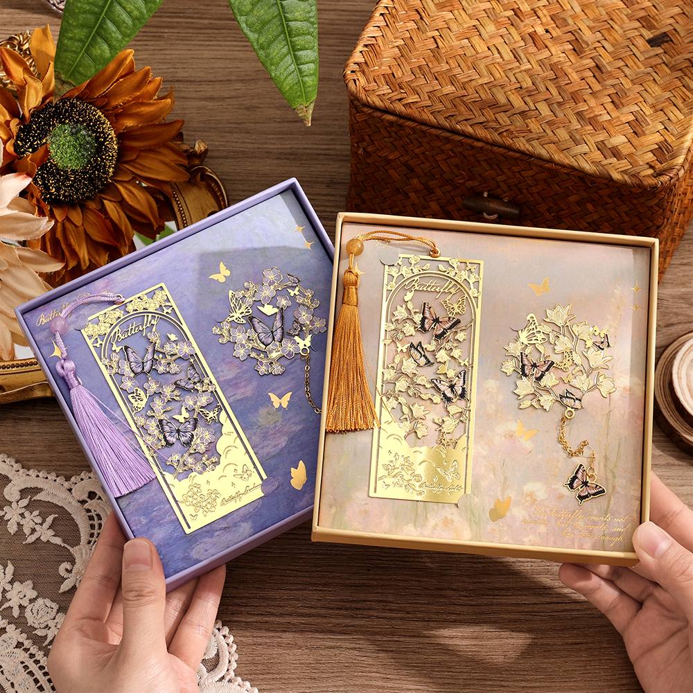 2 Pcs Butterfly Bookmarks With - огляд і ціна Stationery Supply