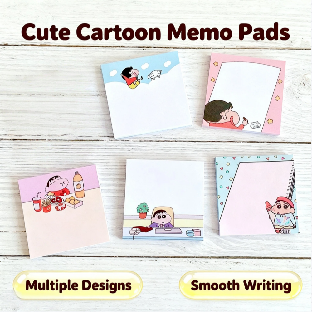 Crayon Shin-chan sticky notes. - огляд і ціна Memo Pad Sticky