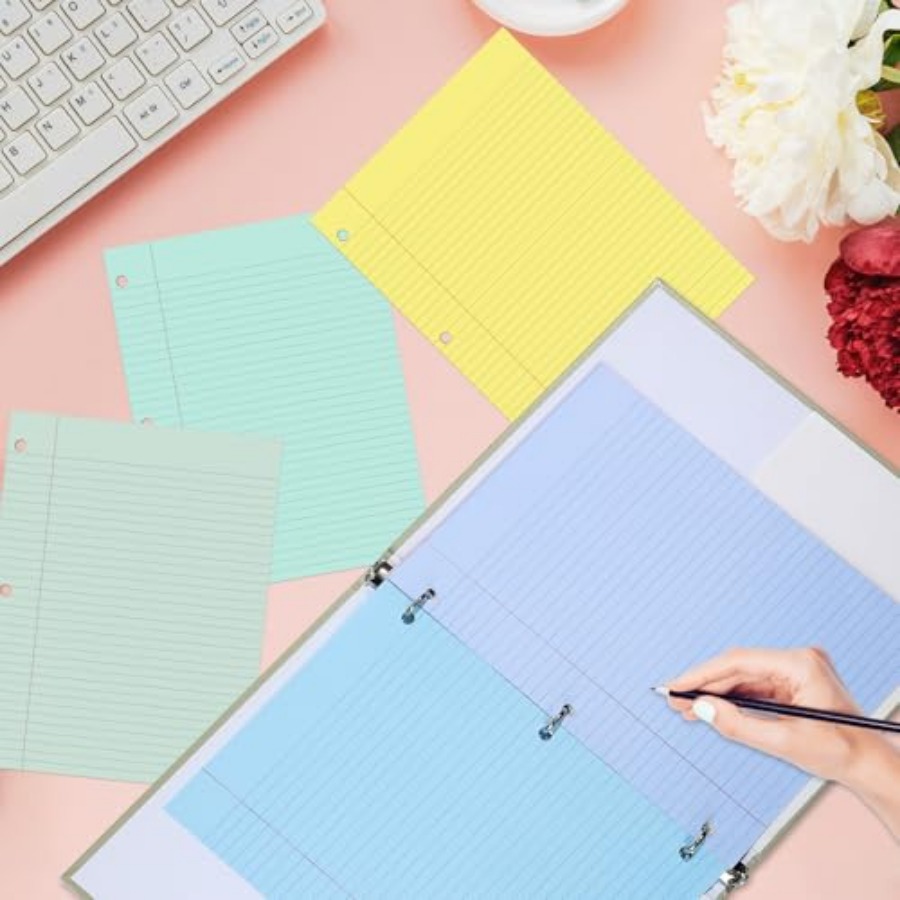 gisgfim 100 Sheets Loose Leaf  - огляд і ціна Paper Punch 3 Hole