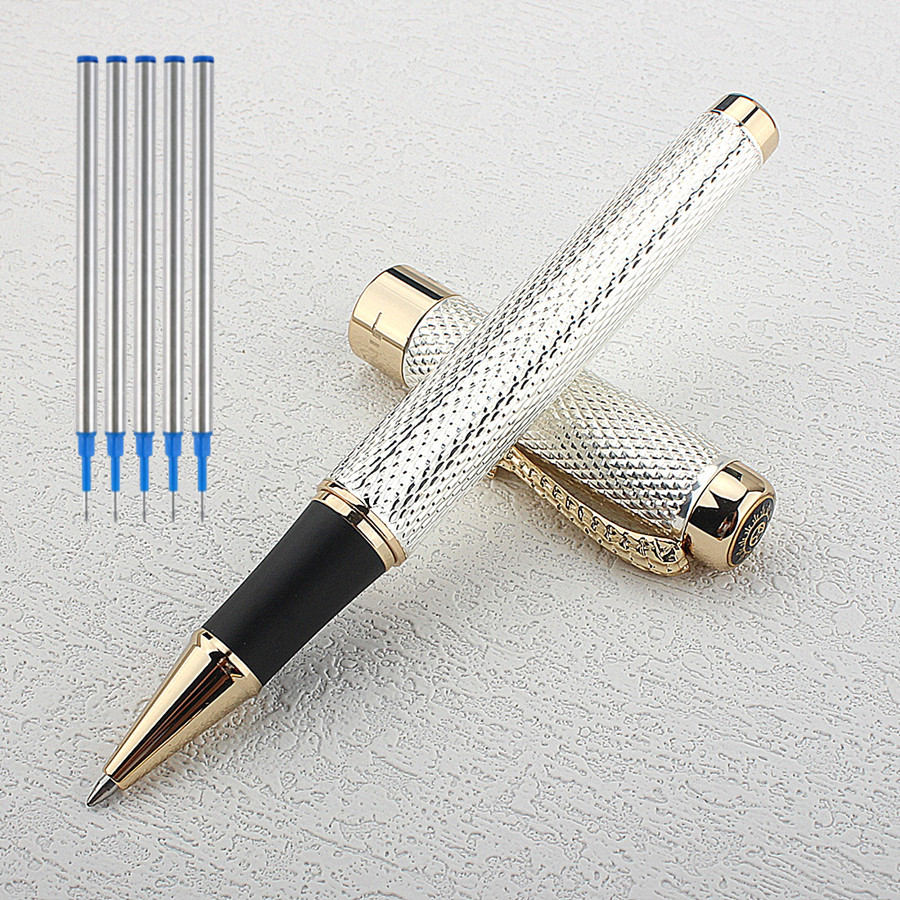Jinhao 1200 Gold/Silver Metal  - огляд і ціна Stationery Supplies Business
