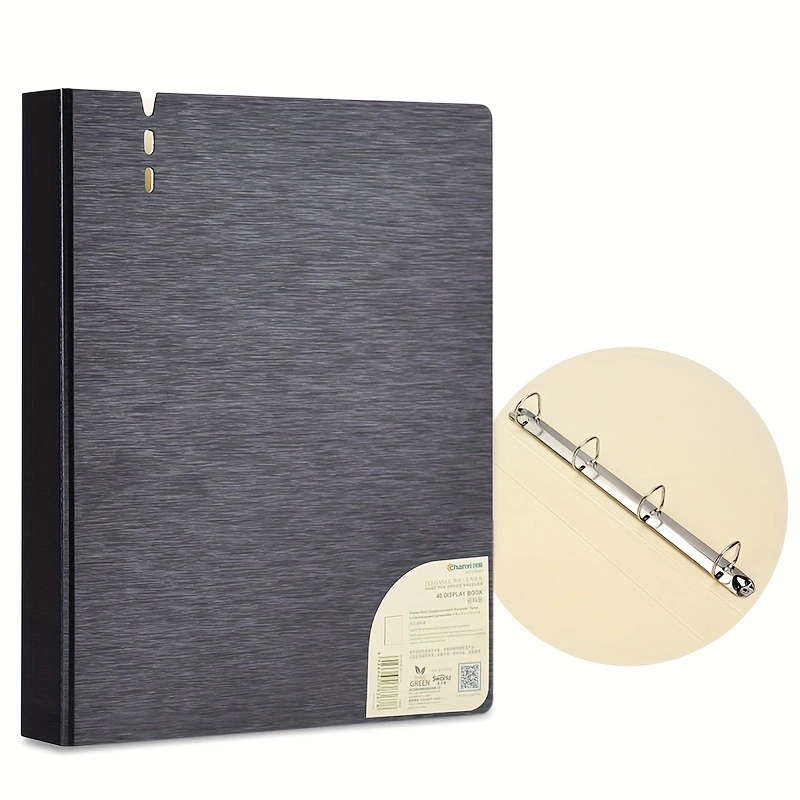 NEW Perforated Folder 4-Hole D - огляд і ціна Portfolio Folder Zip