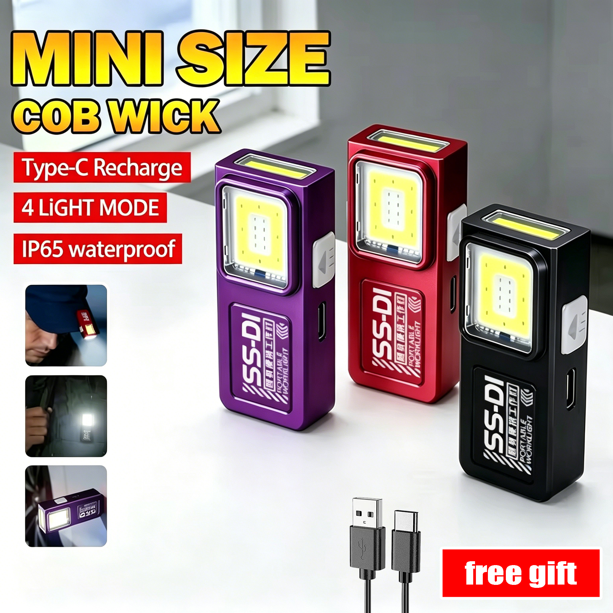 Powerfu Mini LED Keychain Flas - огляд і ціна Stationery Supply