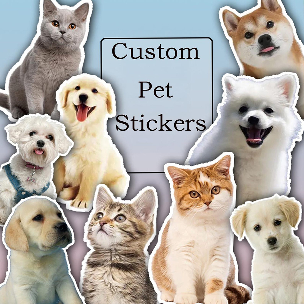Custom Dog Animal Stickers Fun - огляд і ціна Memo Pad Sticky