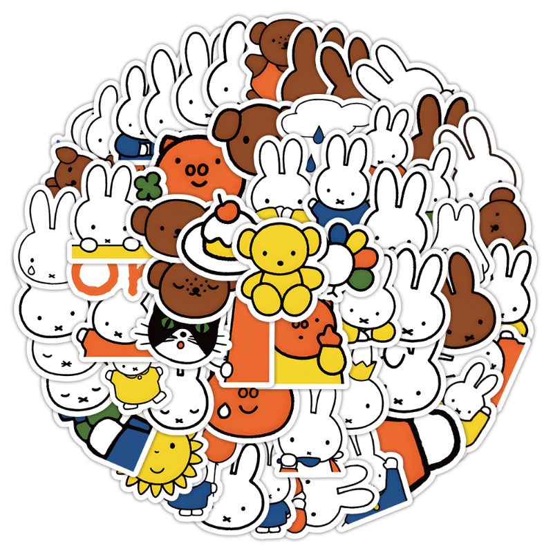 Cute Miffy Stickers Cartoon Ra - огляд і ціна Memo Pad Sticky