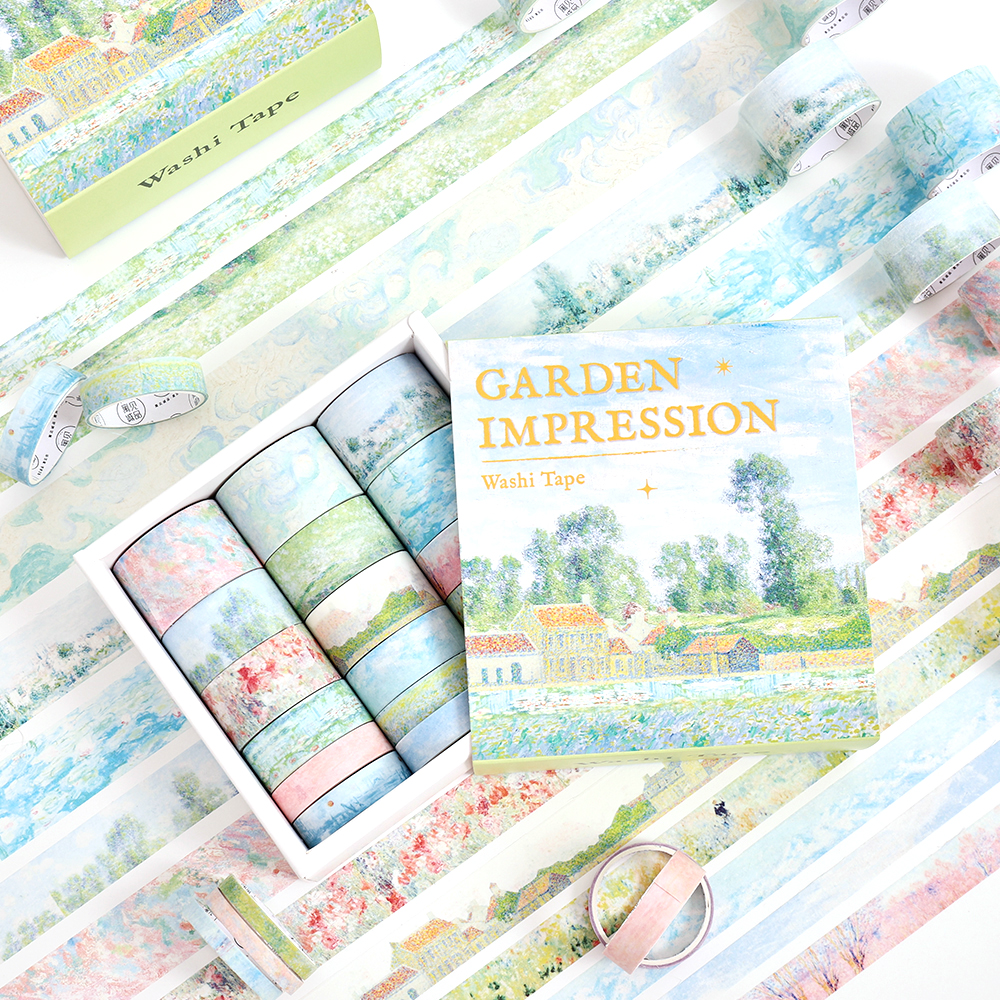 20 Rolls Vintage Garden Washi  - огляд і ціна Stationery Supply
