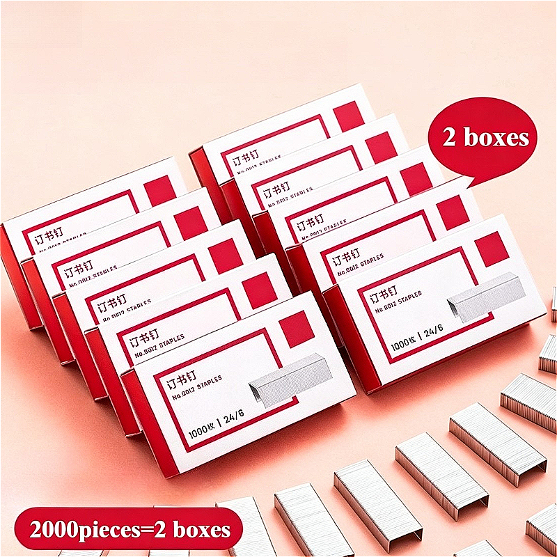 2-Box Bulk Staples 2000 Pieces - огляд і ціна Total Stationery & Office Supply